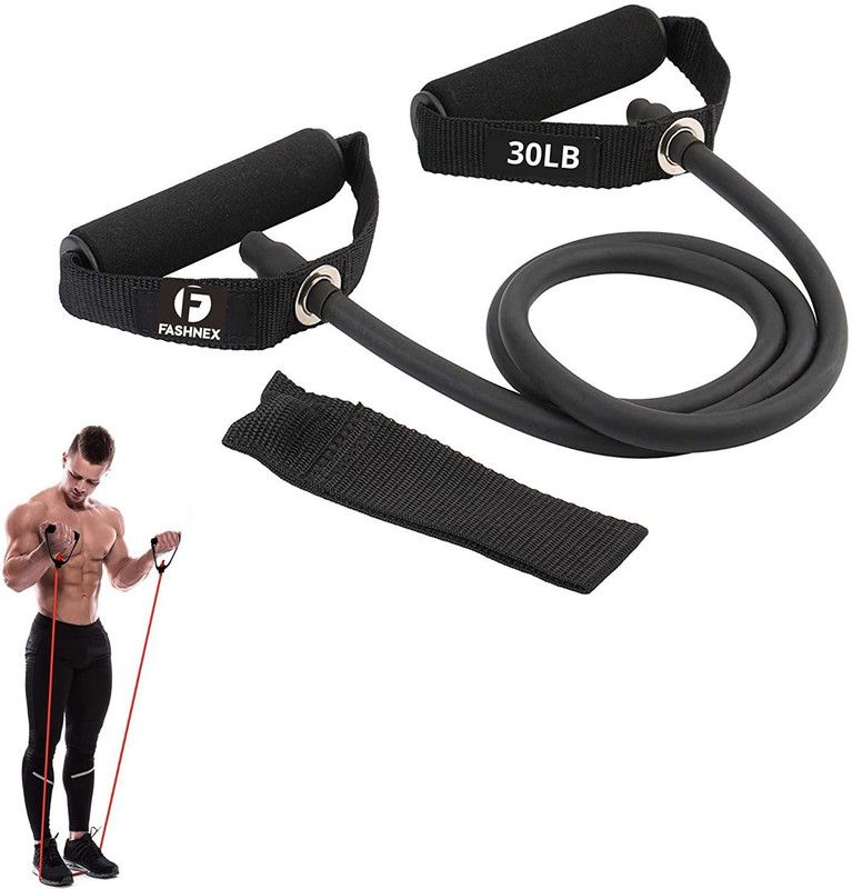 BQH Resistance Tube Exercise Bands for Stretching, Workout and Toning Resistance Tube  (Multicolor)