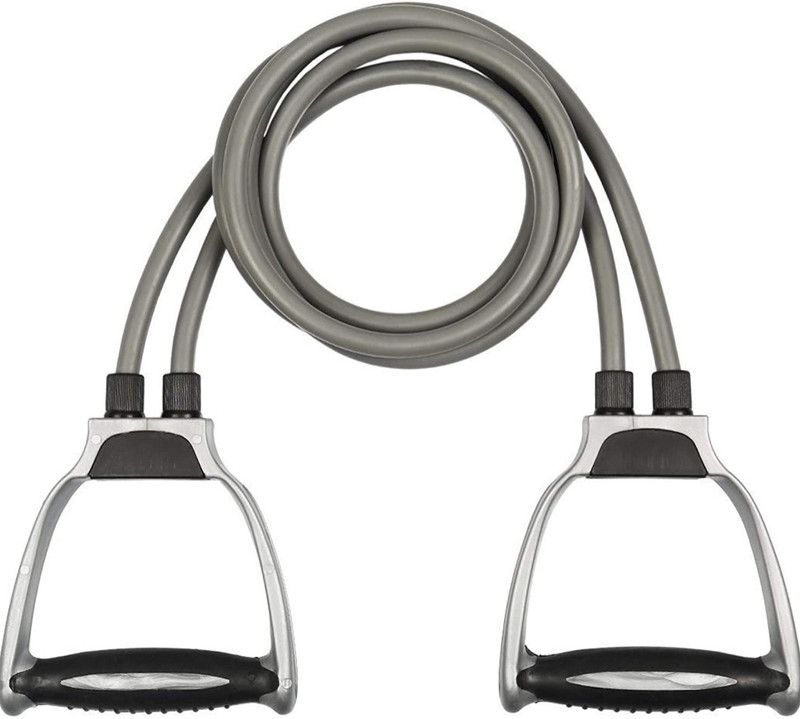 NSCC SC double resistance toning tube Resistance Tube Best For Home Workout . Resistance Tube  (GRAY)