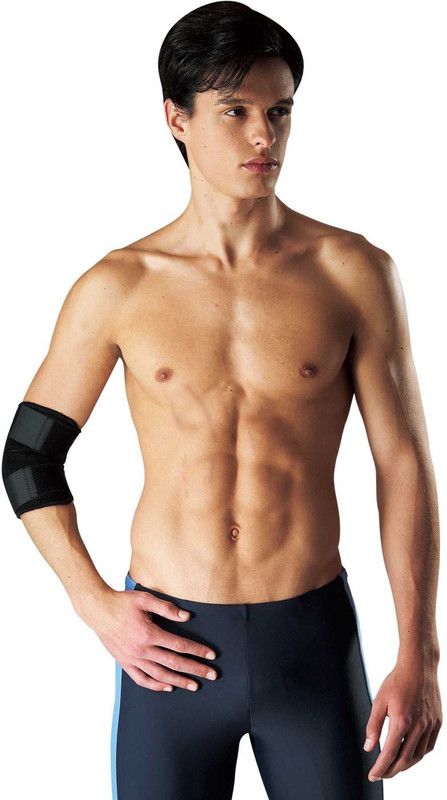 JMALL 1 X Neoprene Gym Elbow Support Guard Stretch Brace Protect Sport -09 Elbow Support  (Black)
