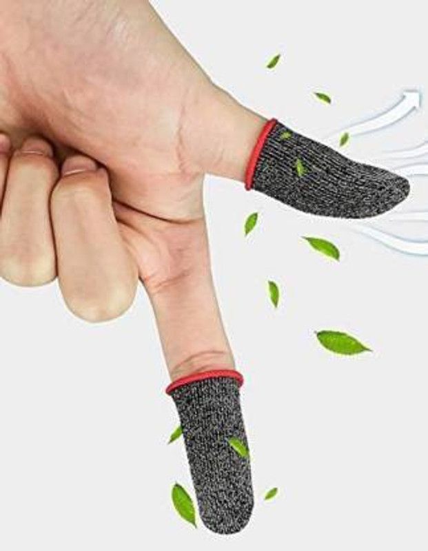 Bal samrat Mobile Finger Sleeve 1 Pair Trigger Game Controller for PUBG, COD Gaming (S-48) Finger Sleeve  (Pack of 2)