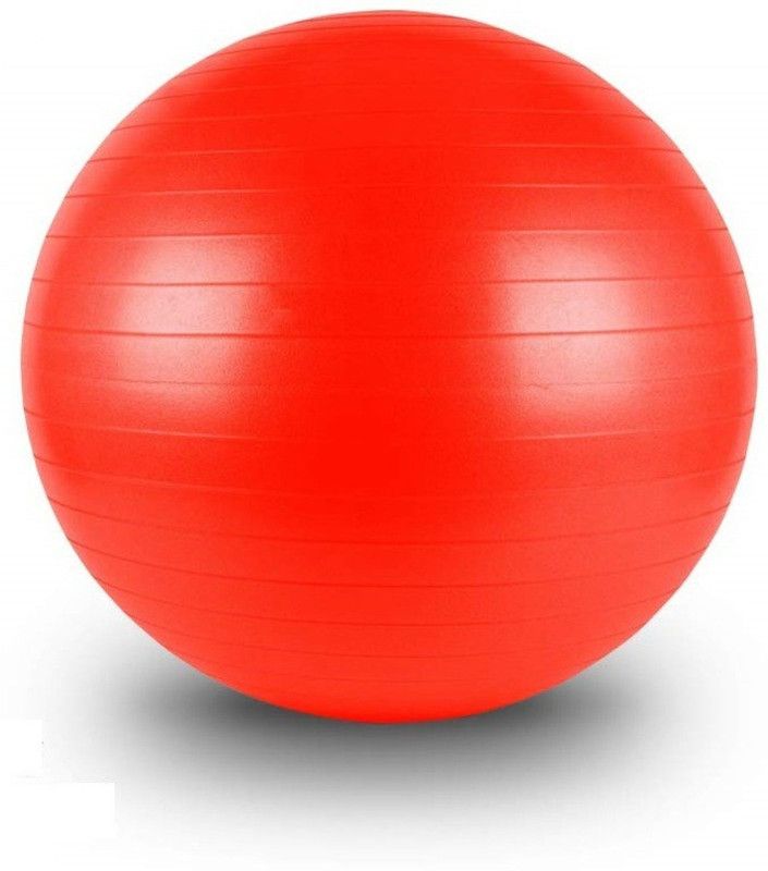 SanR Gym Ball Red 95cm Gym Ball  (With Pump)