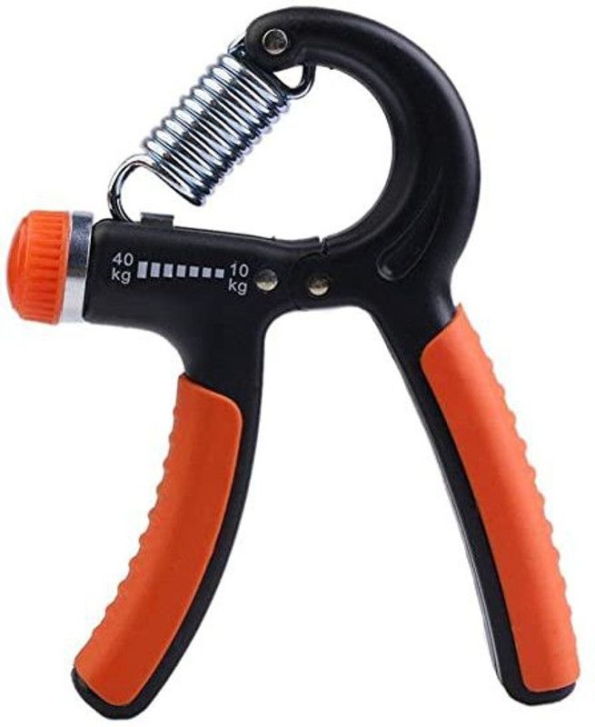 Fitprism Adjustable Hand Grip Exercise & Fitness Grip with Anti Slip Handle Hand Grip/Fitness Grip  (Orange)