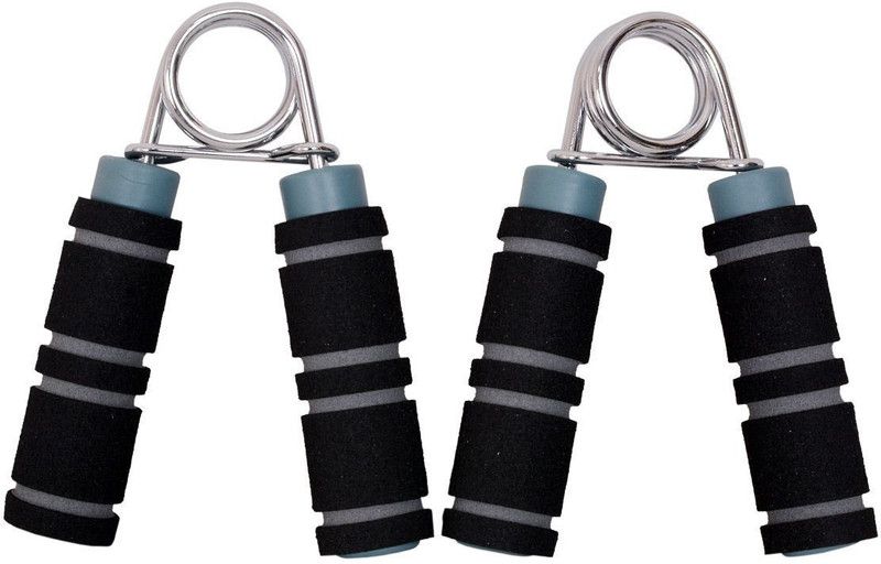 Body Sculpture Soft Hand Grip/Fitness Grip  (Black, Grey, Silver)