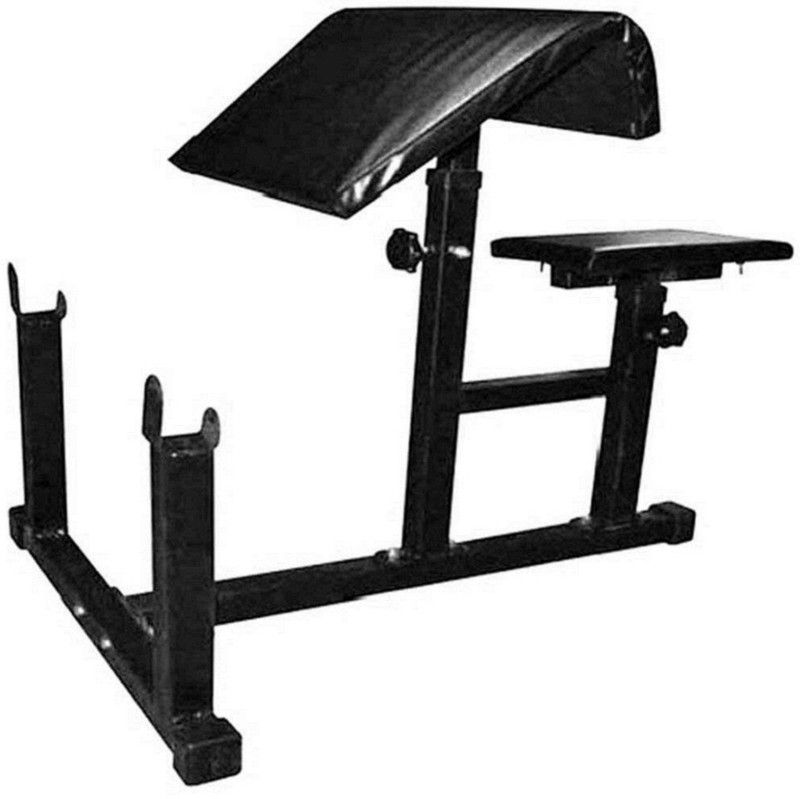 SPIRO Preacher Curl Arm Excercises ( With 260 Kg. Holding Capacity ) Multipurpose Fitness Bench