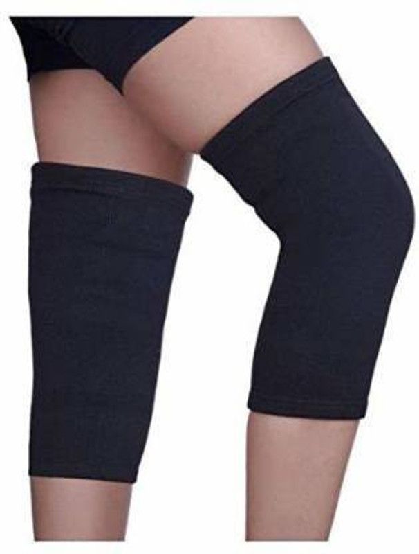 Bhumi Strechable Cotton Knee Support,Joint Pain Relief, Arthritis and Injury Recovery Knee Support