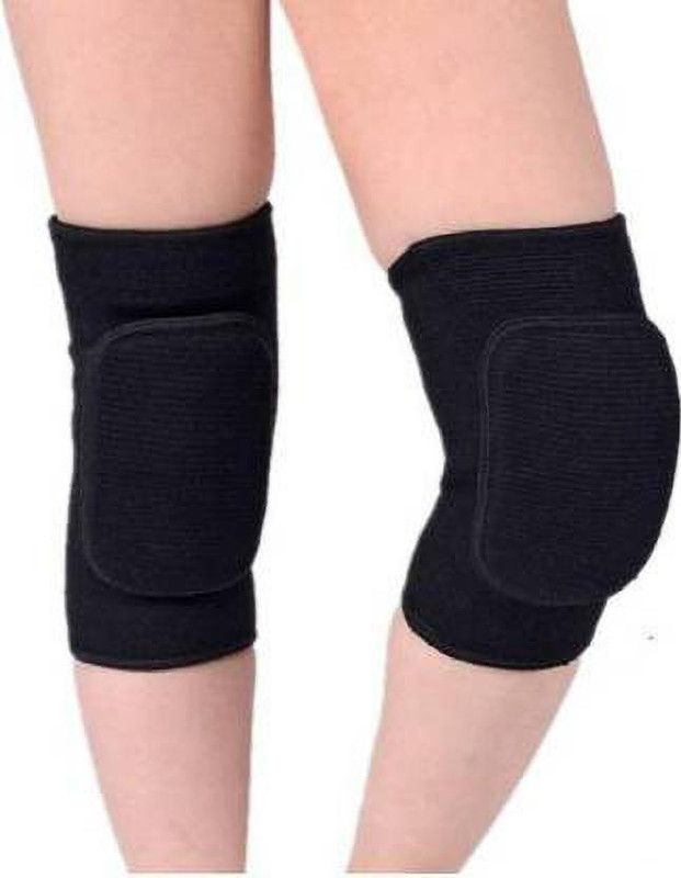 LooknlveSports Dancing Knee Pad, Knee Support, Knee pad, knee guard Knee Support (Black) Knee, Calf & Thigh Support  (Black)