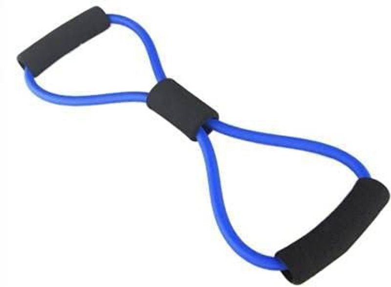 creative innovations Resistance Tube Heavy Quality Exercise Band for Stretching Resistance Tube  (Blue)