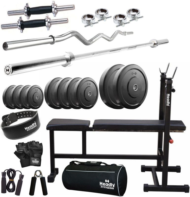 Headly 100 kg Home 100 kg Combo AA6 Home Gym Combo