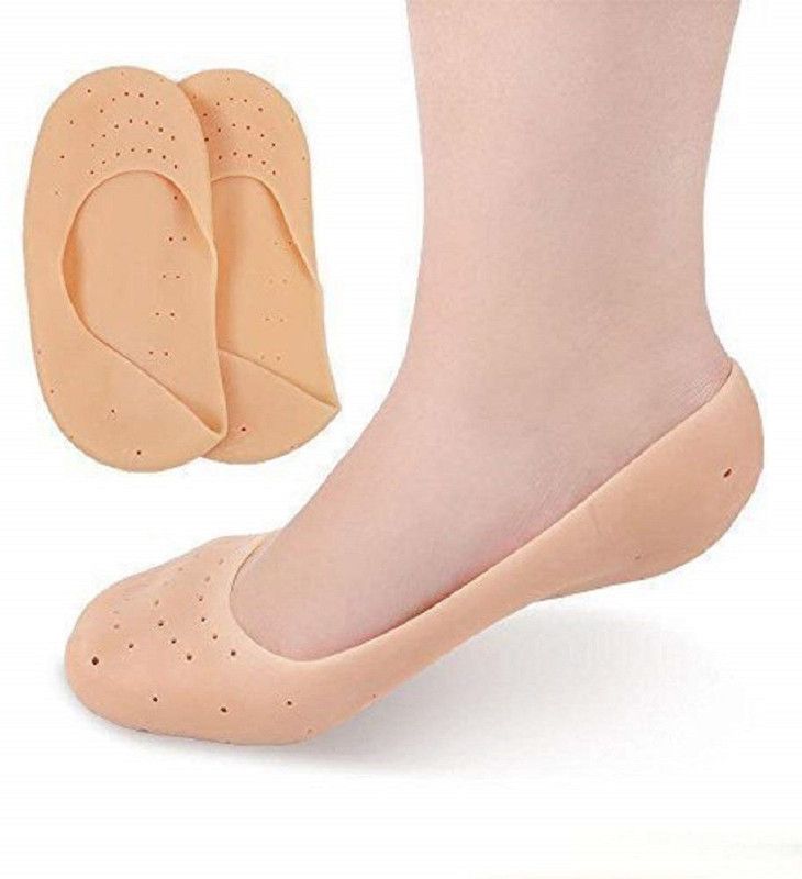 Harsiddhi Collection Anti Crack Full Length Silicone Foot Protector Moisturizing Heel Support