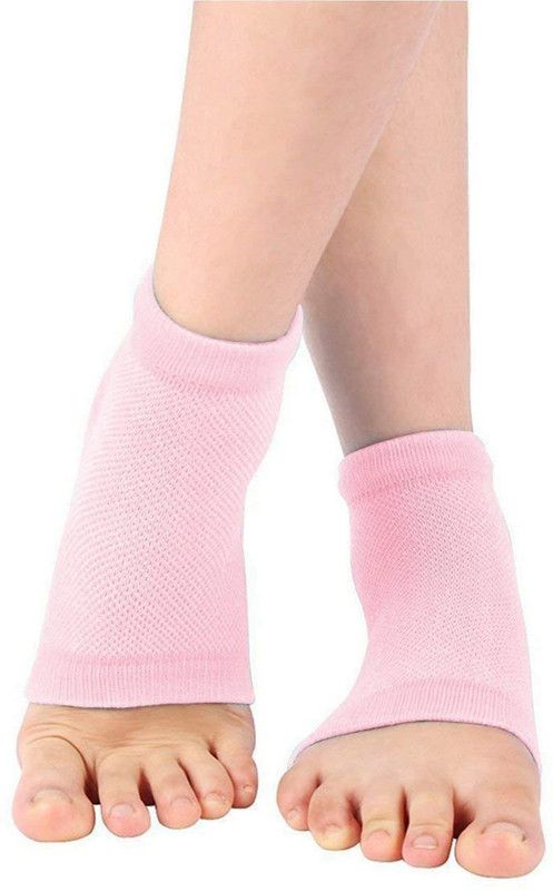 BHADBHID Moisturizing Gel Heel Socks for Dry Hard Crack & Pain Relief Heel Support