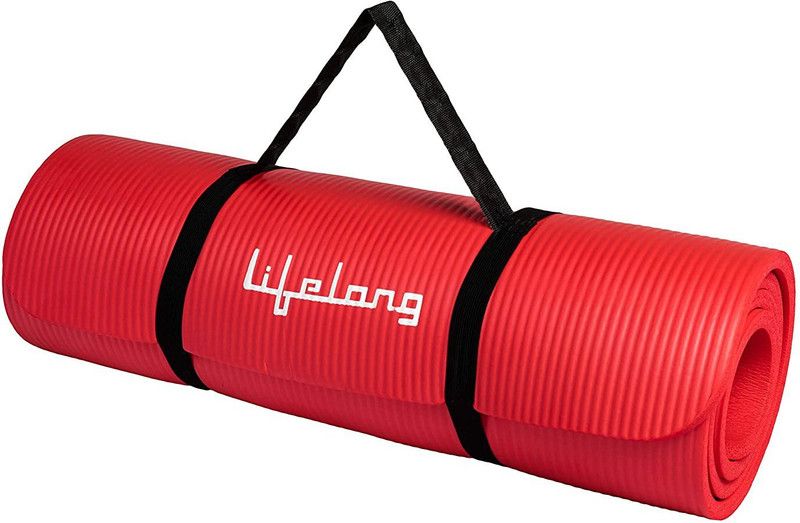 Lifelong 13 mm Extra Thick Yoga Mat Blue 13 mm mm Yoga Mat