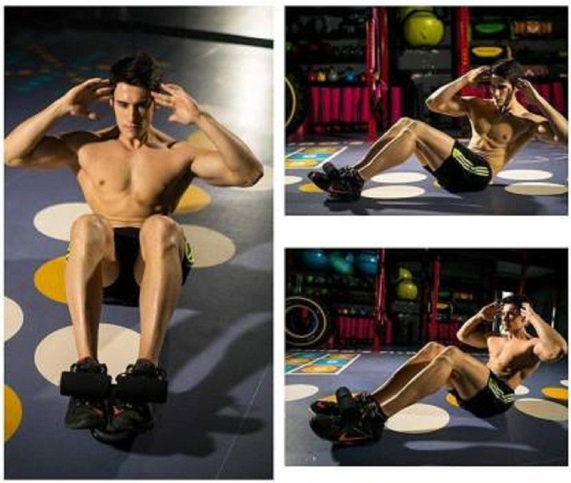 SISODIYA ENTERPRISE Ab Exerciser -Self-Suction Situp Bar Adjustable Sit Up Bar for Home Workout Ab Exerciser  (Multicolor)