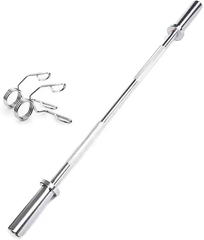 Startime Olympic rod 3ft straight weight lifting bar with 2 pcs spring locks Weight Lifting Bar