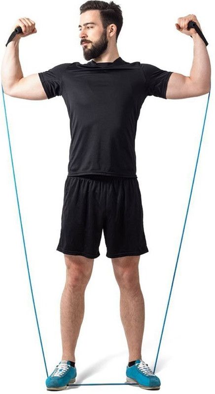 BQH Resistance Toning Tube for Exercise with Door Anchor, Workout Resistance Band  (Pack of 1)