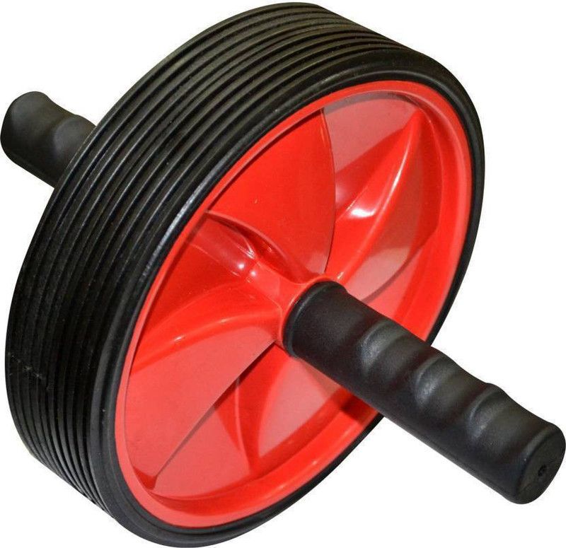 USPECH HIGH QUALITY Unisex Ab Abdominal Roller For Home & Gym Workout (RED) Ab Exerciser  (Red)