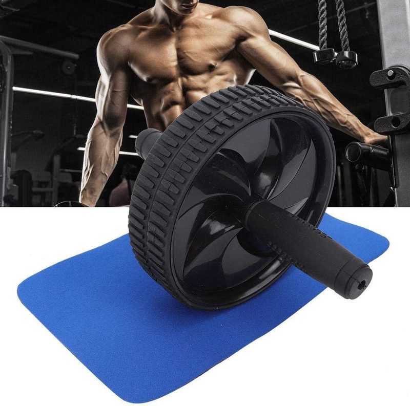 Wonder World XII-34 Ab Wheel Belly Wheel- Abdominal Exercise Ab Exerciser  (Multicolor)