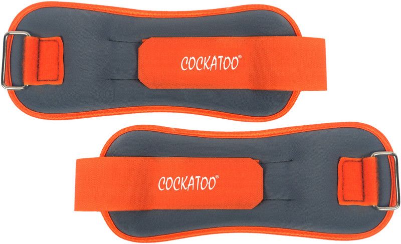COCKATOO Half-Kg-Each(Pack Of Two) Orange Ankle & Wrist Weight  (0.5 kg)