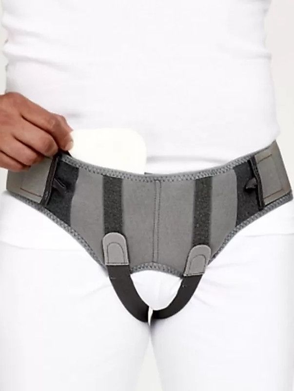 TYNOR Hernia Belt For Abdomen Support Supporter  (Grey)