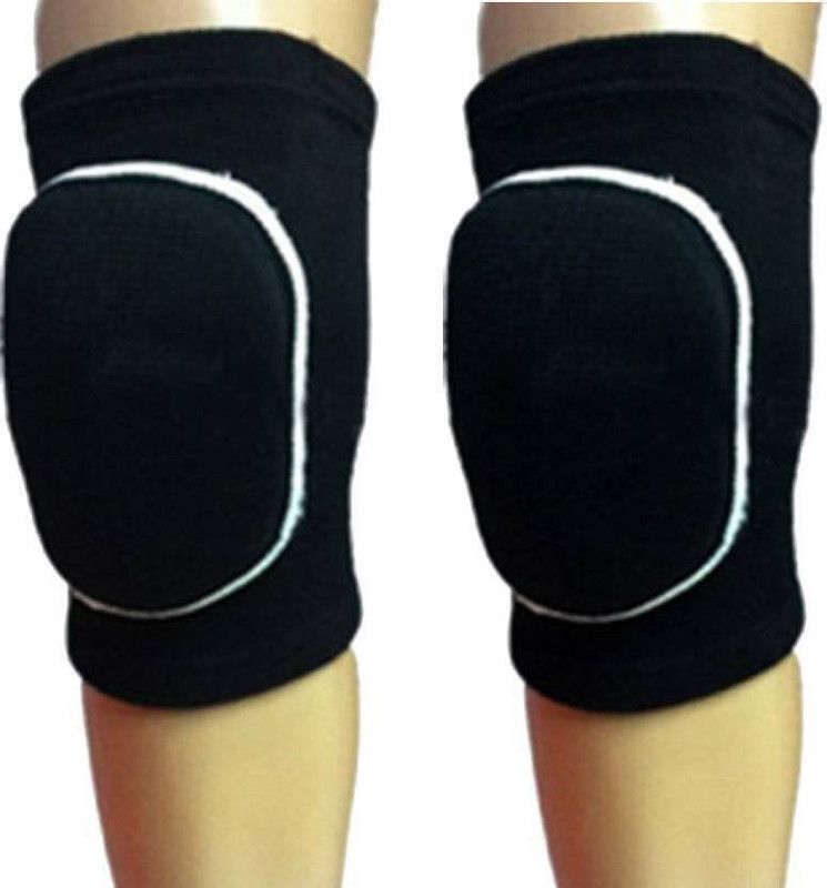 L'AVENIR PADDED DANCING / CYCLING / ACTIVITY / SKATING Knee Pads / Guard Knee Support  (Black)