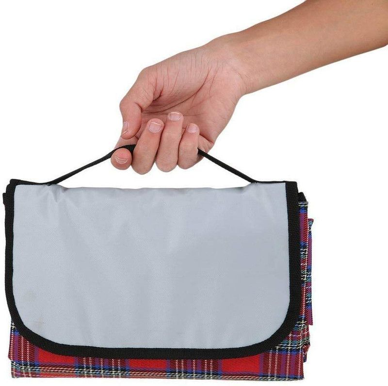 Max Home Dream Fordable Portable Outdoor Picnic Mat for Camping, Hiking, Beaches. Red 9 mm mm Yoga Mat