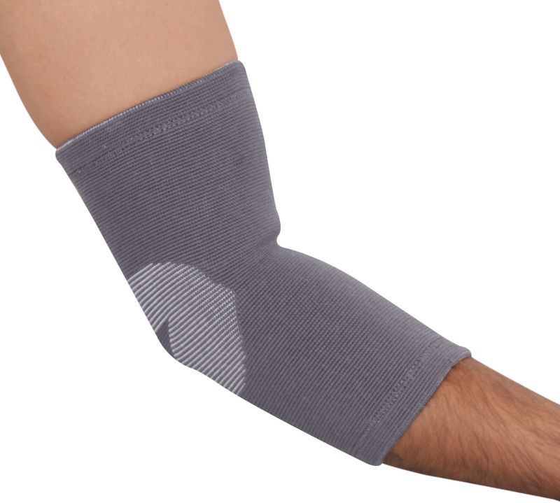 NIVIA ELBOW SUPPORT SLIP IN (ES-8221M) Elbow Support  (Grey)