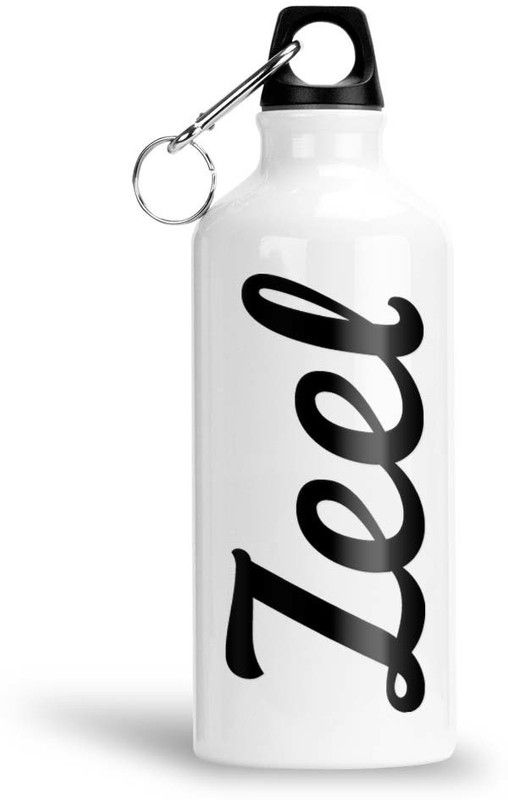 Furnish Fantasy Aluminium Water Bottle 750ml - Best Gift for Happy Birthday, Return Gift, Zeel 750 ml Sipper  (Pack of 1, White, Aluminium)