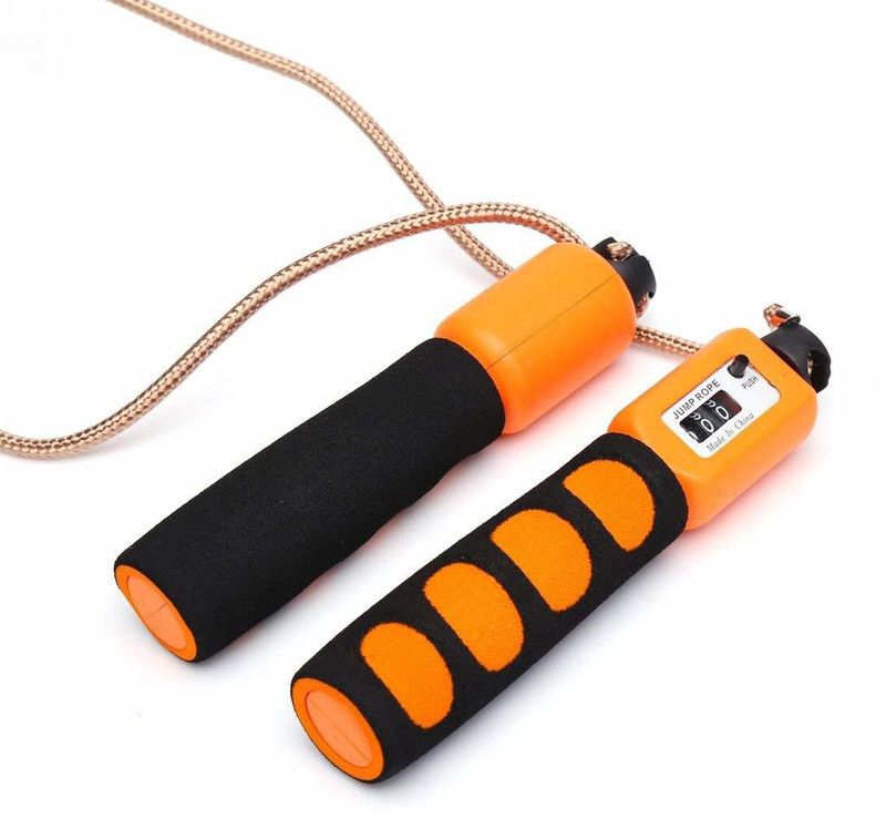HINEX ® Skipping Rope Automatic Jump Counter Adjustable Skipping Rope Freestyle Skipping Rope  (Length: 320 cm)