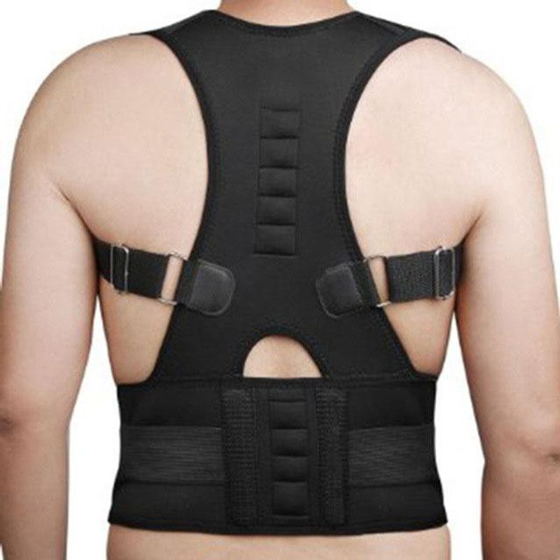 Neuwings Back Brace Posture Corrector Therapy Shoulder Belt, Pain Relief Back Support Back & Abdomen Support