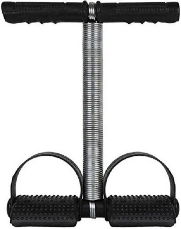 GJSHOP SSBH11 Tummy Trimmer With Single Steel Spring Burn Off Calorie & Tone Your Muscles Ab Exerciser  (Black)