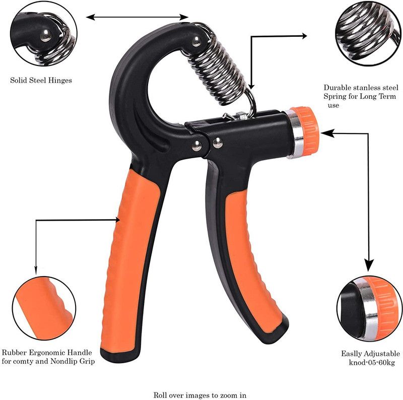 EXTREME FIT Hand Grip Strength Trainer, Adjustable Forearm Strengthener Exerciser Hand Grip/Fitness Grip