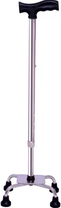 Naisa Surgical Chrome Height Adjustable Walking Stiick Walking Stick