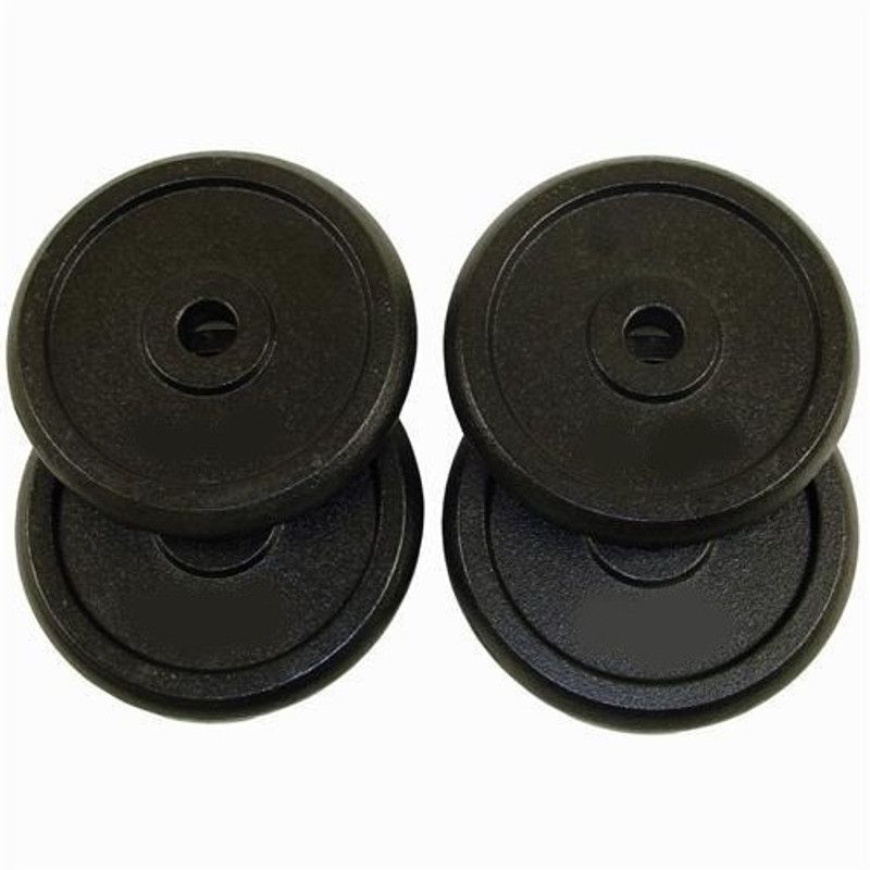 SPARE WEIGHT PLATES - 8 KGS.  (4 PCS. X 2 KGS.=8 KGS.)