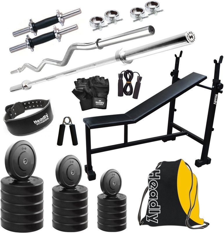 Headly 100 kg HY - 100 kg Combo 6 Home Gym Combo