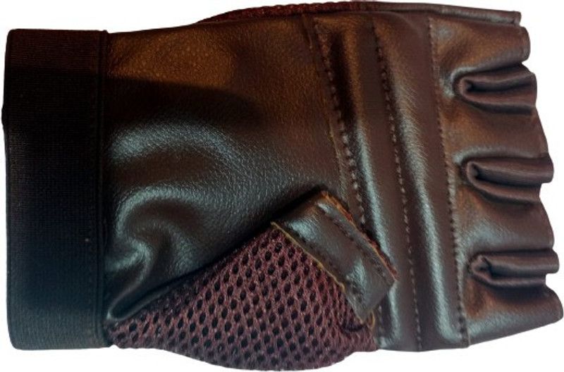 rsp Gloves for gym, Gym Gloves, Wrist Support, Workout Gloves, Gym & Fitness Gloves  (Black)
