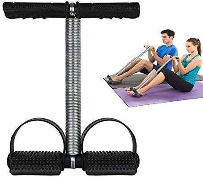 BQH Trimmer & Resistance Band for Men and Women Ab Exerciser  (Black)