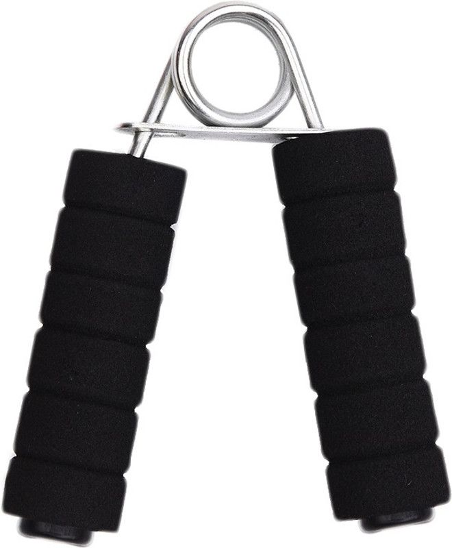 NIRVA Foam Sponge Grip Wrist Hand-Muscle Developer Easy Exercise Arm Fitness Equipment Hand Grip/Fitness Grip  (Black)