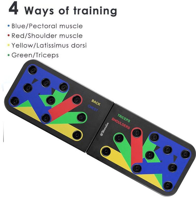 geutejj Push Up Board, Body Building Equipment for Men and Women_303 Push-up Bar  (Multicolor)