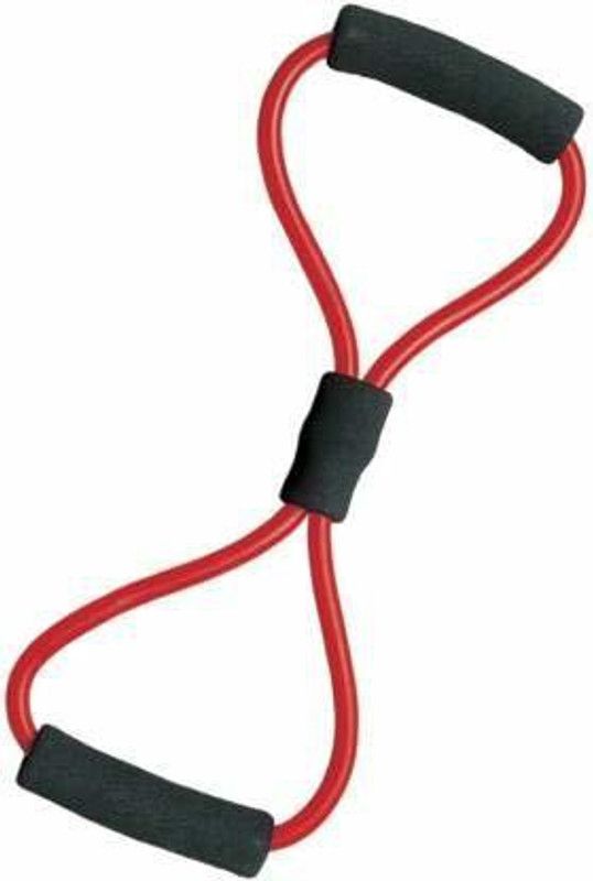 peference Resistance Band 8 Type Chest Expander fitness Exercise Tube Resistance Tube Resistance Tube  (Red, Black)