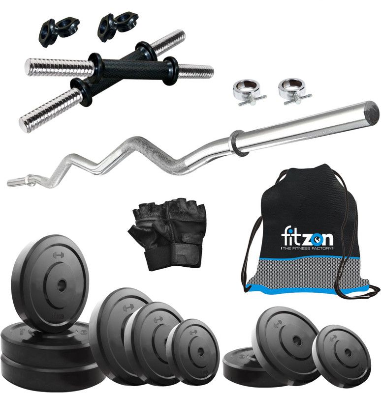 FITZON 30 kg COMBO 4 Home Gym Combo