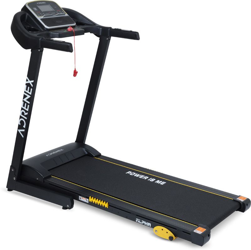 Adrenex by Flipkart Alpha Pro 2HP Manual Incline Motorized with 12 Preset Programs, Anti Skid Belt and Free Installation Treadmill