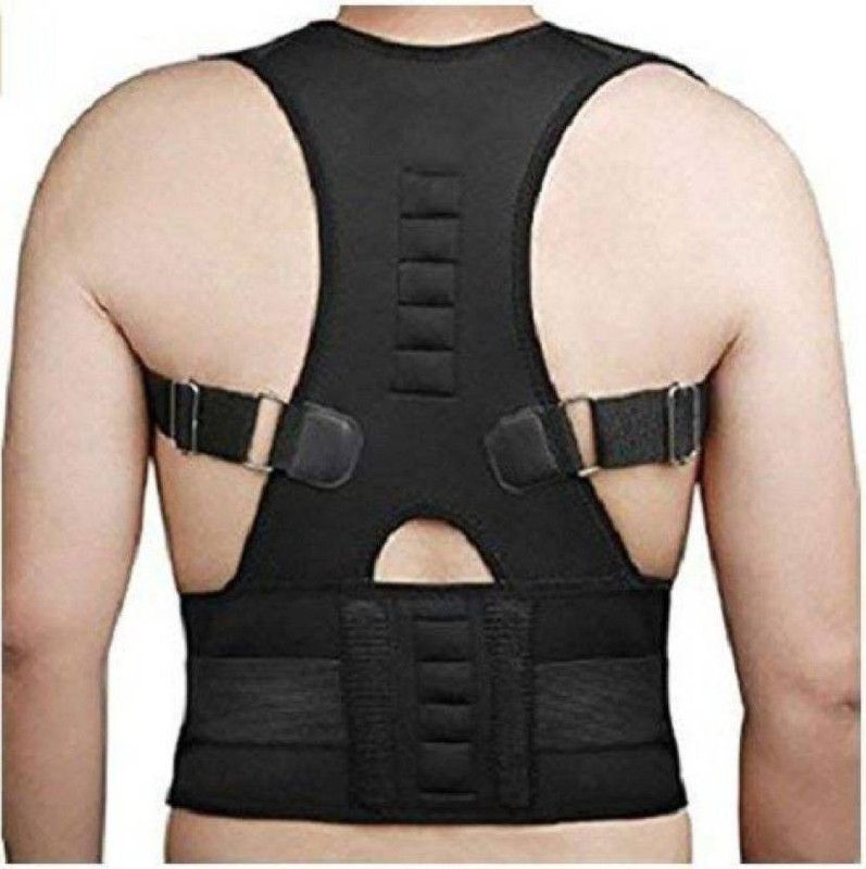 MAMADEV FASHION Real Doctors Plus Posture Support Back Support Posture Corrector  (Black)