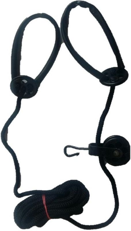 POWEREST Pully And Rope Hand Shoulder Exerciser Hand Grip/Fitness Grip  (Black)