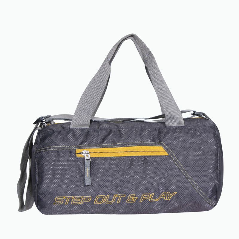 NIVIA NEW ROUND BAG JR  (Grey, Kit Bag)