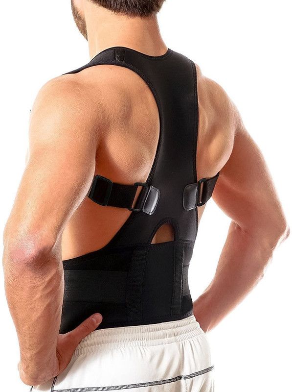 orthopine Posture Correction Belt back Corrector Pain Relief for Men Women Shoulder Support Back & Abdomen Support