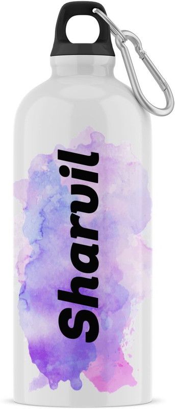 Ashvah Sipper/Water Bottle - Best Happy Birthday Gift for Kids, Name - Sharvil 600 ml Sipper  (Pack of 1, White, Aluminium)