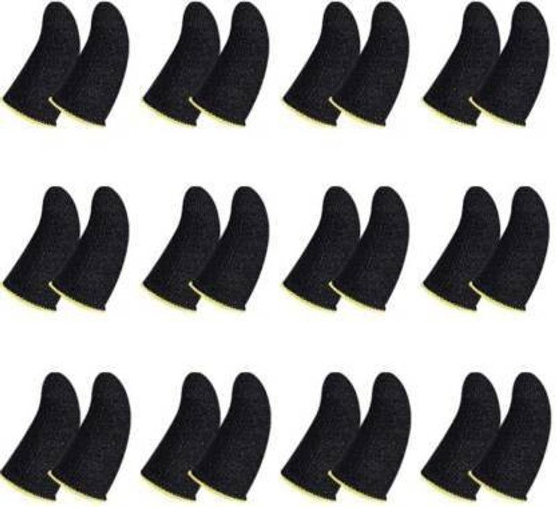 Bal samrat Mobile Finger Sleeve 12 Pair Trigger Game Controller for PUBG, COD Gaming (S-12-8) Finger Sleeve  (Pack of 24)
