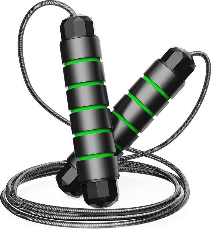 MOOZICO Skipping Rope for Home Exercise,Workout,Sports With PERSONAL GYM Ball Bearing Skipping Rope  (Length: 280 cm)