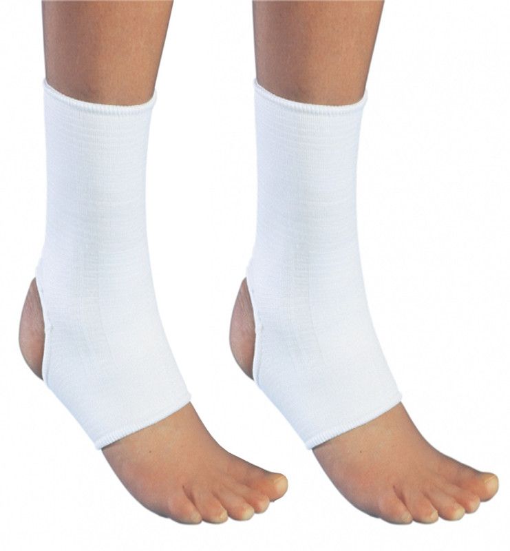 MSS White Ankle Support 1 Pair Ankle Support  (White)