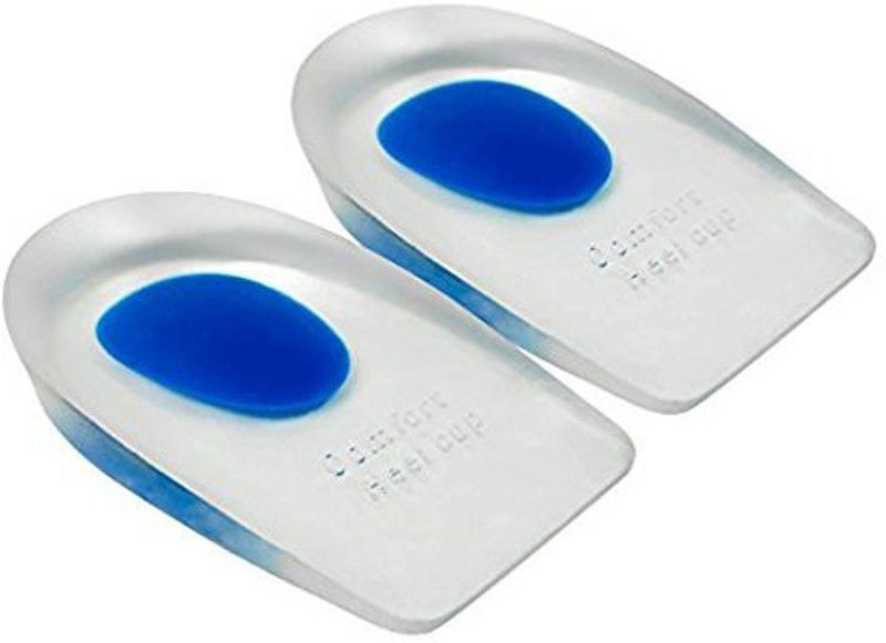 JANYA ENTERPRISE Silicone Gel Heel Swelling Pain Relief Foot Care Support Cushion Foot Support Foot Support  (Blue)