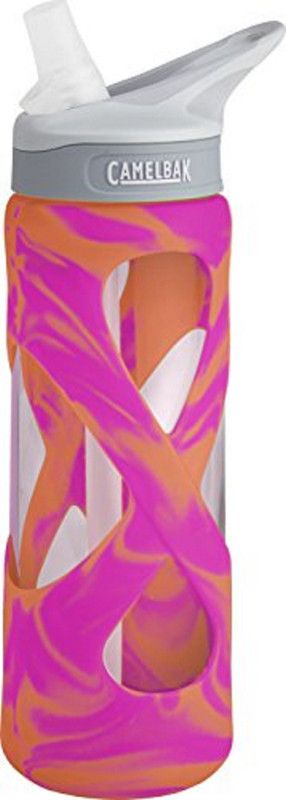 CAMELBAK EDDY GLASS 0.7L - PINK / ORANGE SWIRL 700 ml Sipper  (Pack of 1, Pink, Orange, Plastic)